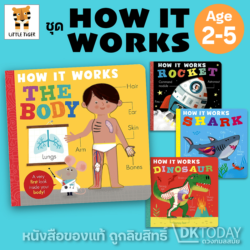HOW IT WORKS SERIES BY LITTLE TIGER