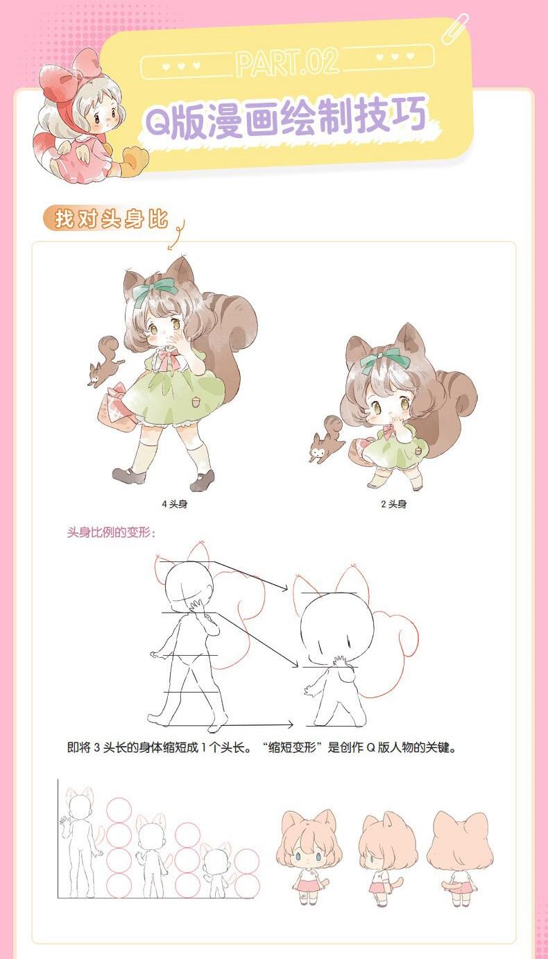 (Pre-order) หนังสือวาดการ์ตูน Q แบบ Anthropomorphic