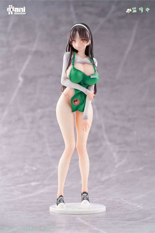 [Bonus] "First Business! Mari Hanamiya the Gentle Shop Assistant" illustration by POPQN 1/6 Complete Figure(Pre-order)