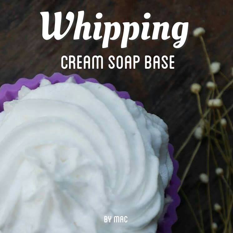 WHIPPING CREAM SOAP BASE เบสสบู่วิปปิ้งครีม สำหรับทำสบู่คัพเค้ก
