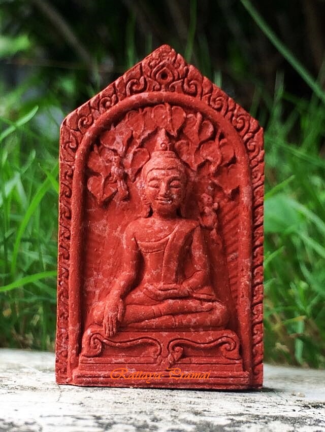 พระสมเด็จปรกโพธิ์ หลังรูปเหมือน รุ่นแรก ปี 53 หลวงปู่นาม วัดน้อยชมภู่ สุพรรณ