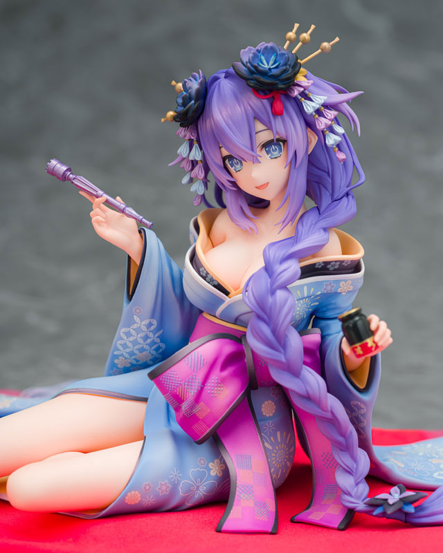 Neptunia x SENRAN KAGURA: Ninja Wars Purple Heart Kimono Ver. 1/7 Complete Figure(Pre-order)