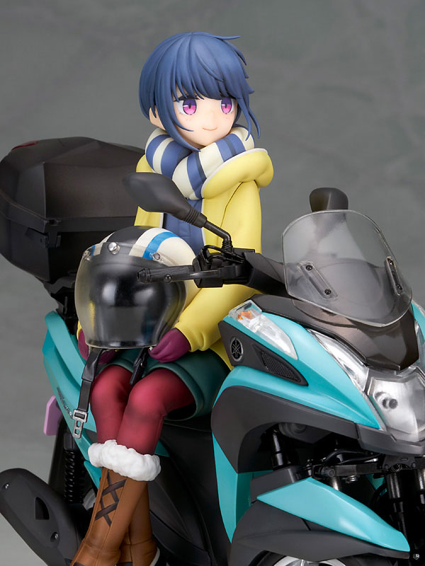 Yuru Camp Rin Shima with Three-wheeled Motorcycle 1/10 Complete Figure(Pre-order)