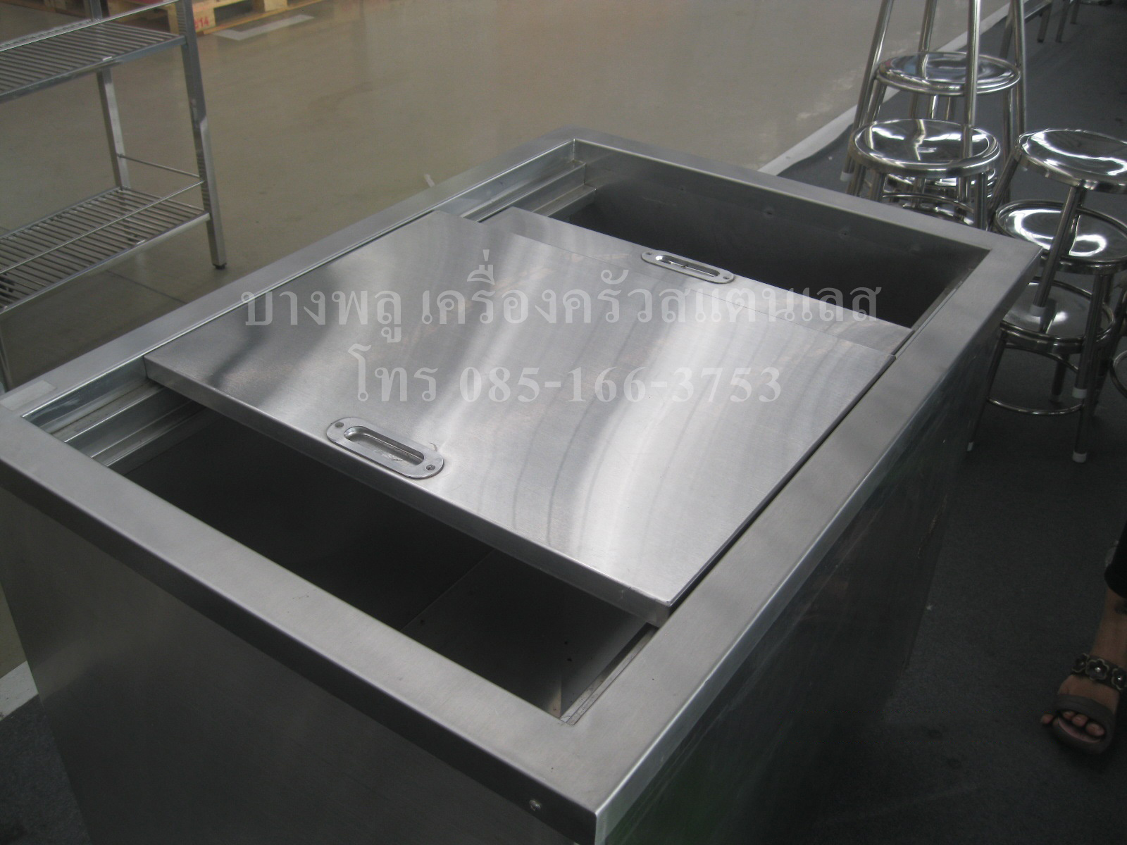 ถังน้ำแข็งสแตนเลส IB-100