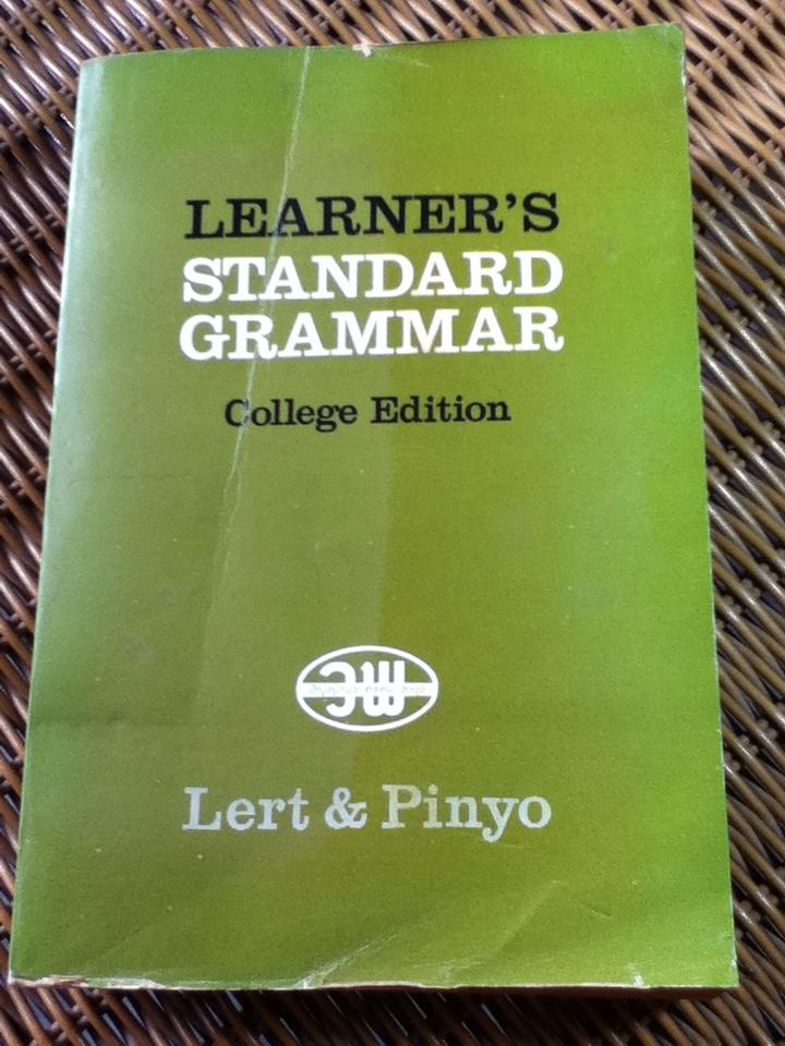 LEARNER'S STANDARD GRAMMAR/ อ.เลิศ เกษรคำ, ดร.ภิญโญ สาธร