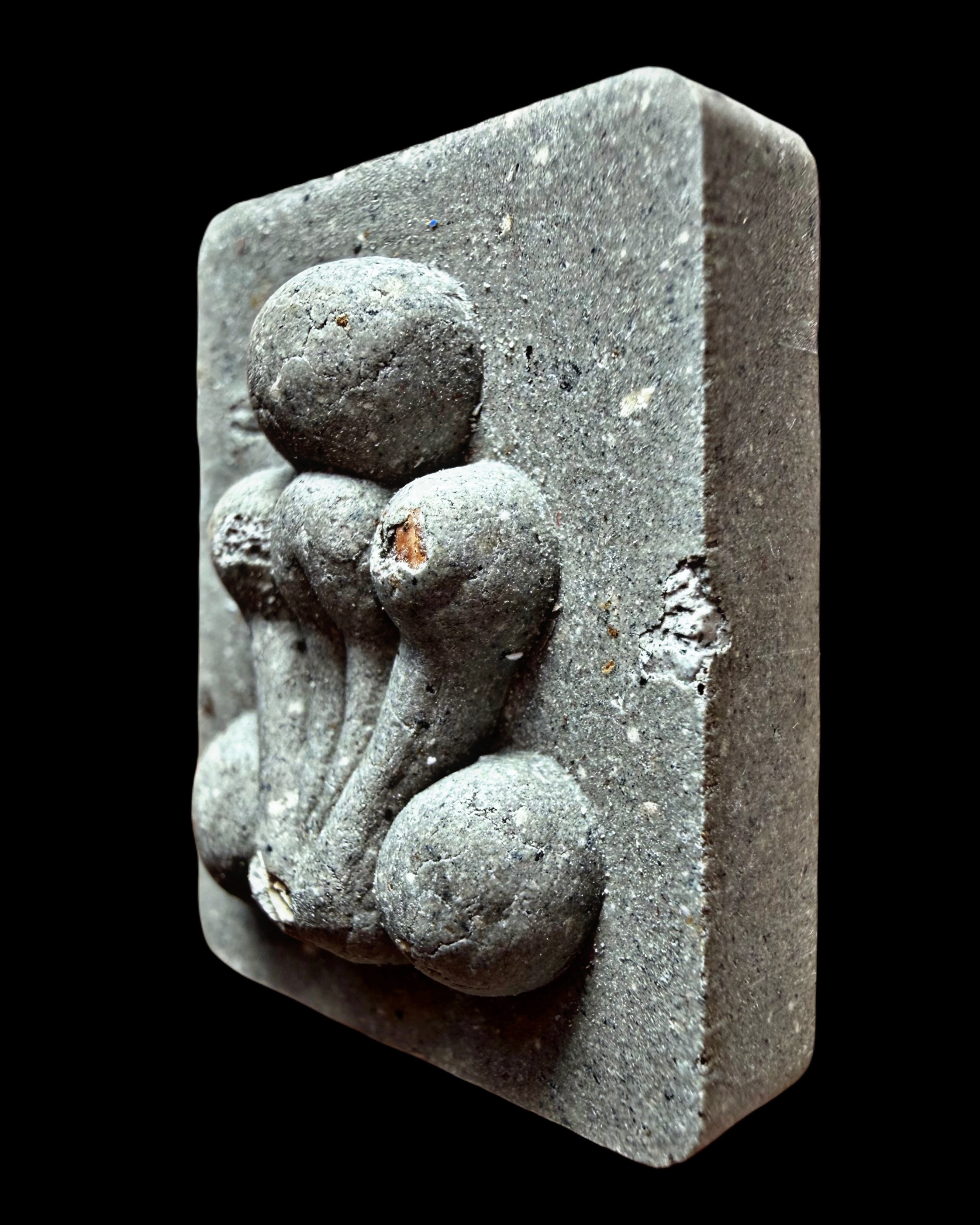 พระปิดตาผงพิเศษ (พิมพ์:กระดูกผีวัดโพธิ์,พิมพ์เล็ก) Mystic Powder Phra Pidta (model:blessing bone of wat pho,small-sized) SKU-04059