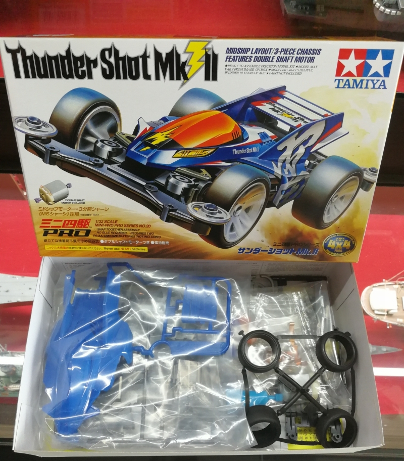รถมินิ 4WD ทามิย่า ขนาด 1/32 Tamiya Mini 4WD TA18620 Pro Thunder Shot Mk.II