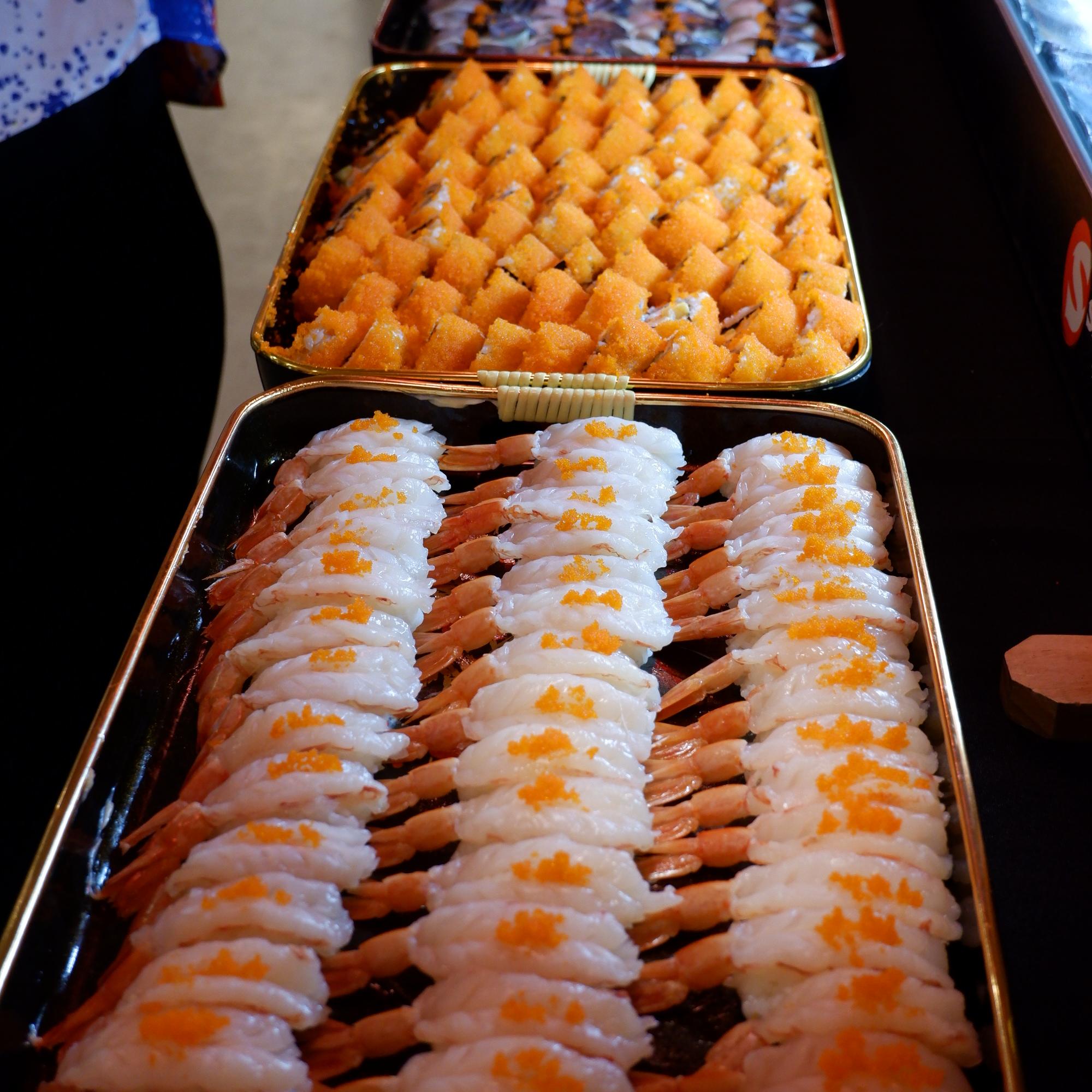 ซุ้มจัดเลี้ยงอาหารญี่ปุ่น งาน Colorful Night Party ณ วิทยาลัยป้องกันราชอาณาจักร (วปอ.)