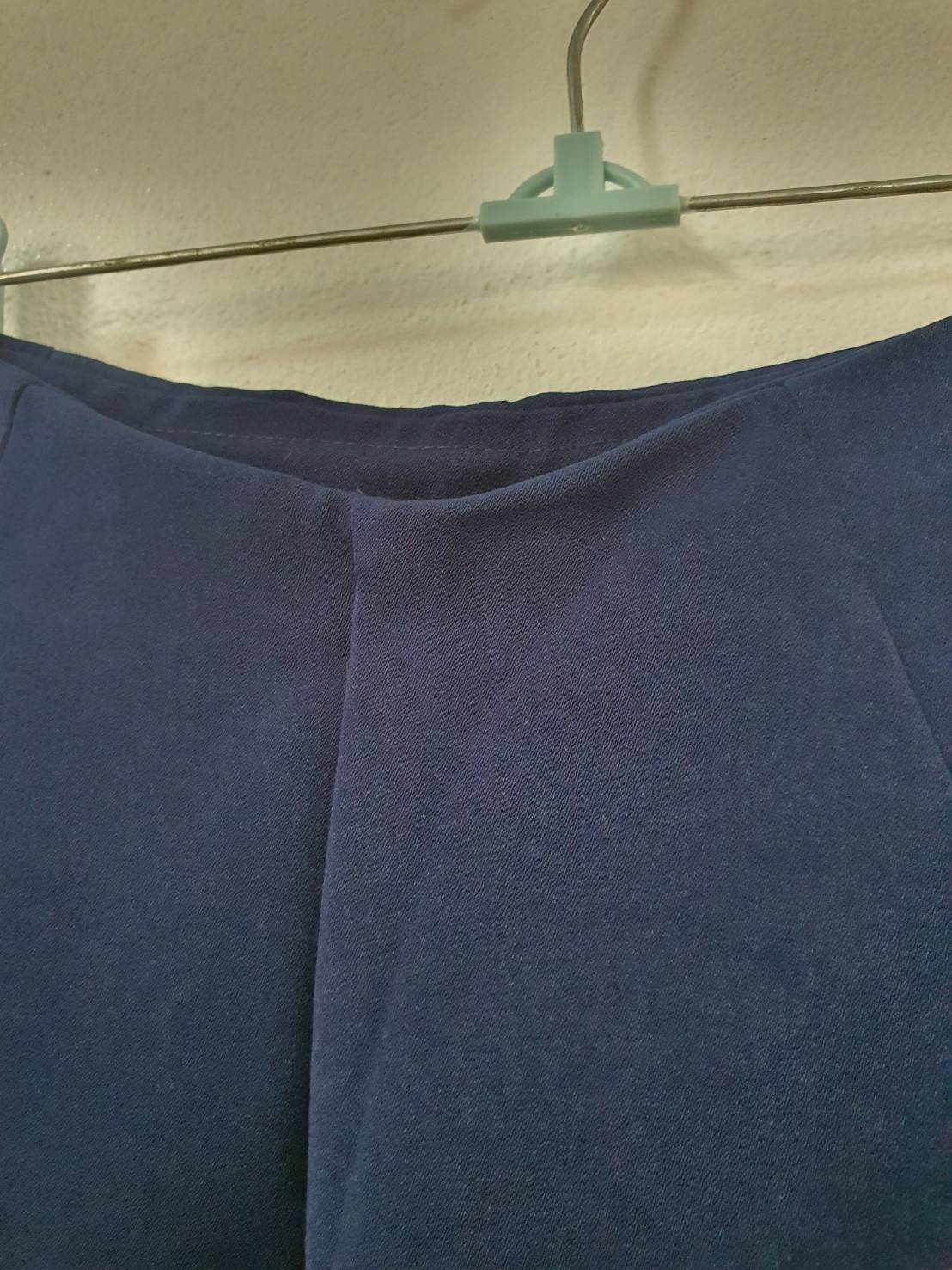 FF06360 กางเกงผ้ามือสอง สีน้ำเงินเข้ม size L เอว 29 นิ้ว