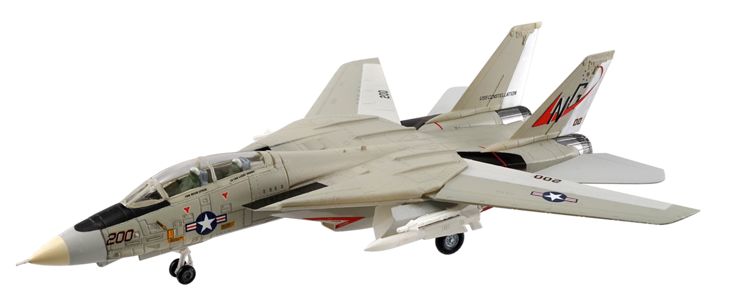 โมเดลเครื่องบินรบจำลอง ยี่ห้อเอฟทอย ขนาด 1/144 ชุด Tom Cat Memories #2 US Navy 24th Battle Squadron [Red Checker Tales] กองทัพสหรัฐ