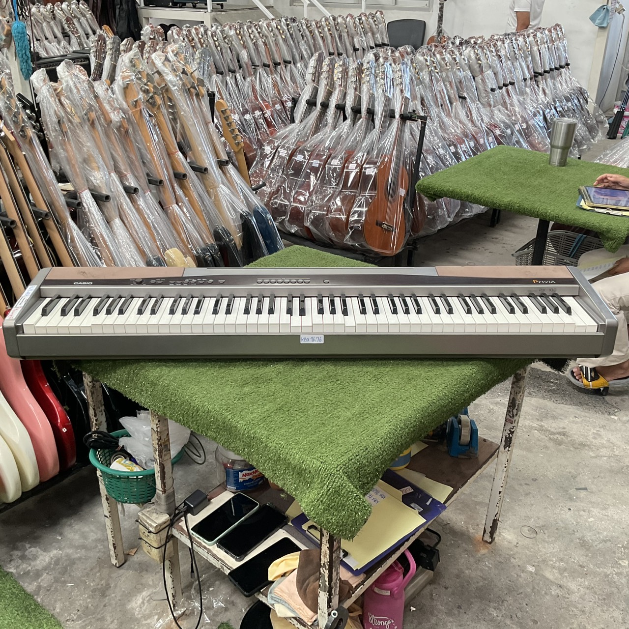 เปียโน CASIO : PX-100 สินค้าไม่พร้อมใช้งาน (ต้องซ่อม)