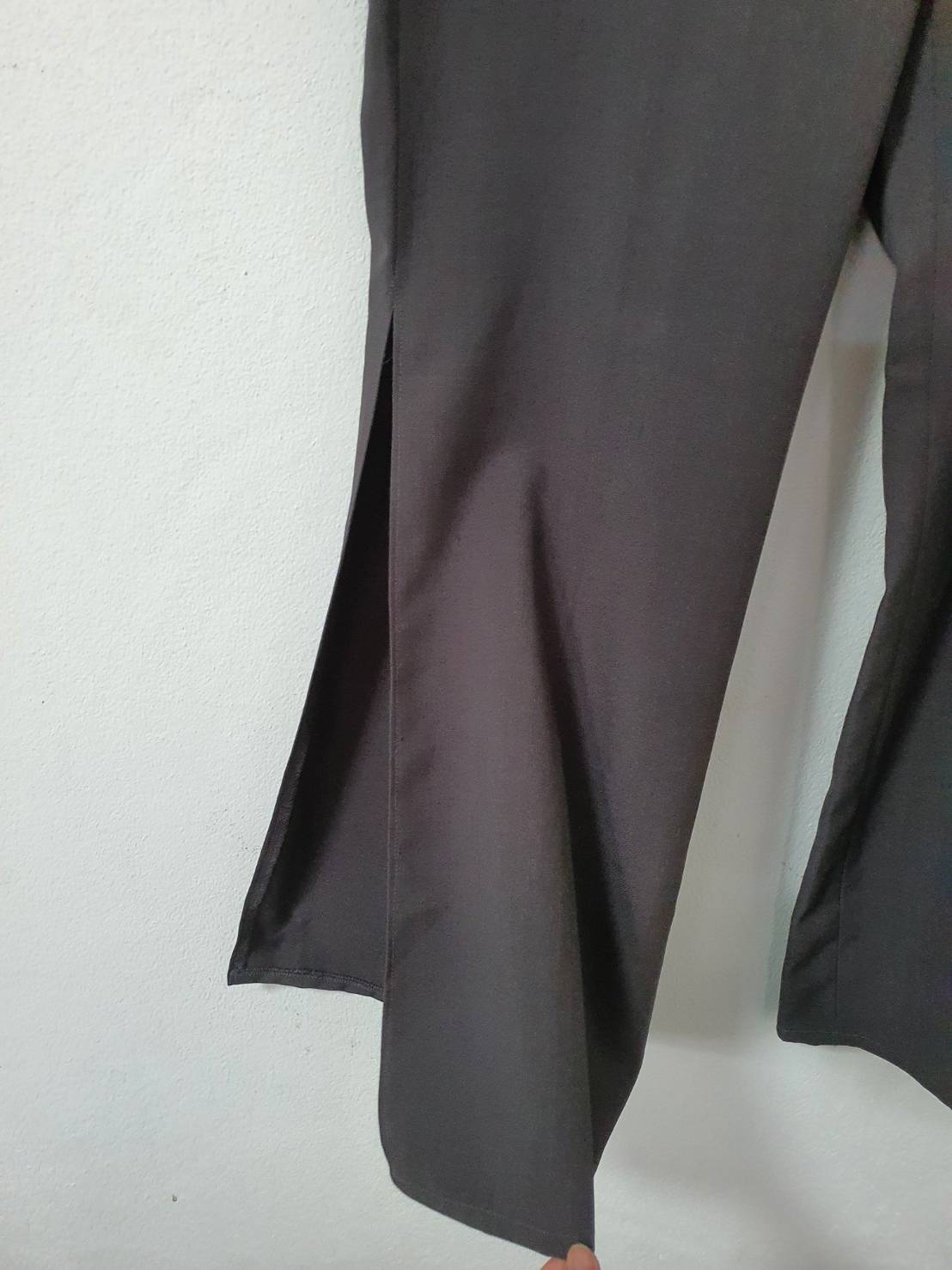 FF06354 กางเกงผ้ามือสอง สีเทา แบรนด์ G2000 เอว 32 นิ้ว