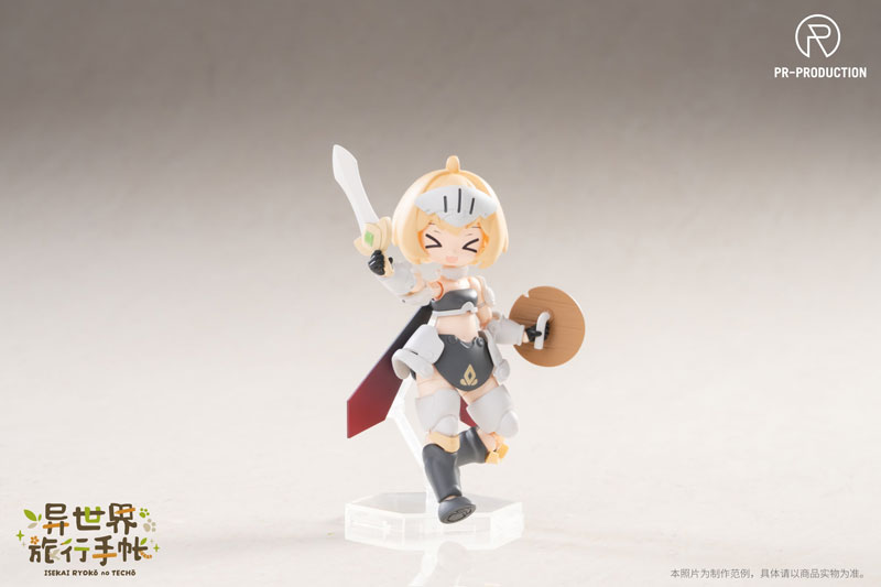 Isekai Ryoko no Techo 01 New Warrior Lennie Brown Plastic Kit(Pre-order)