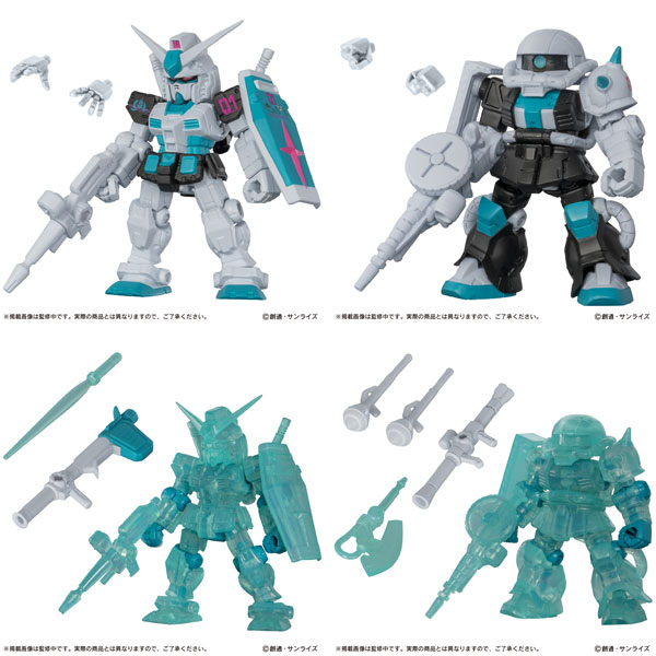 Mobile Suit Gundam MOBILE SUIT ENSEMBLE - Hatsune Miku color Ver. - 10Pack BOX(Pre-order)