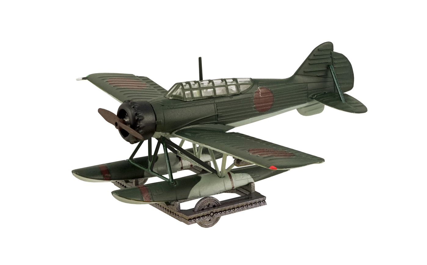 โมเดลเครื่องบินจำลอง ยี่ห้อเอฟทอย ขนาด 1/144 ชุด F-toys Wing Kit Collection 17 #2C Zero Small Water Reconnaissance