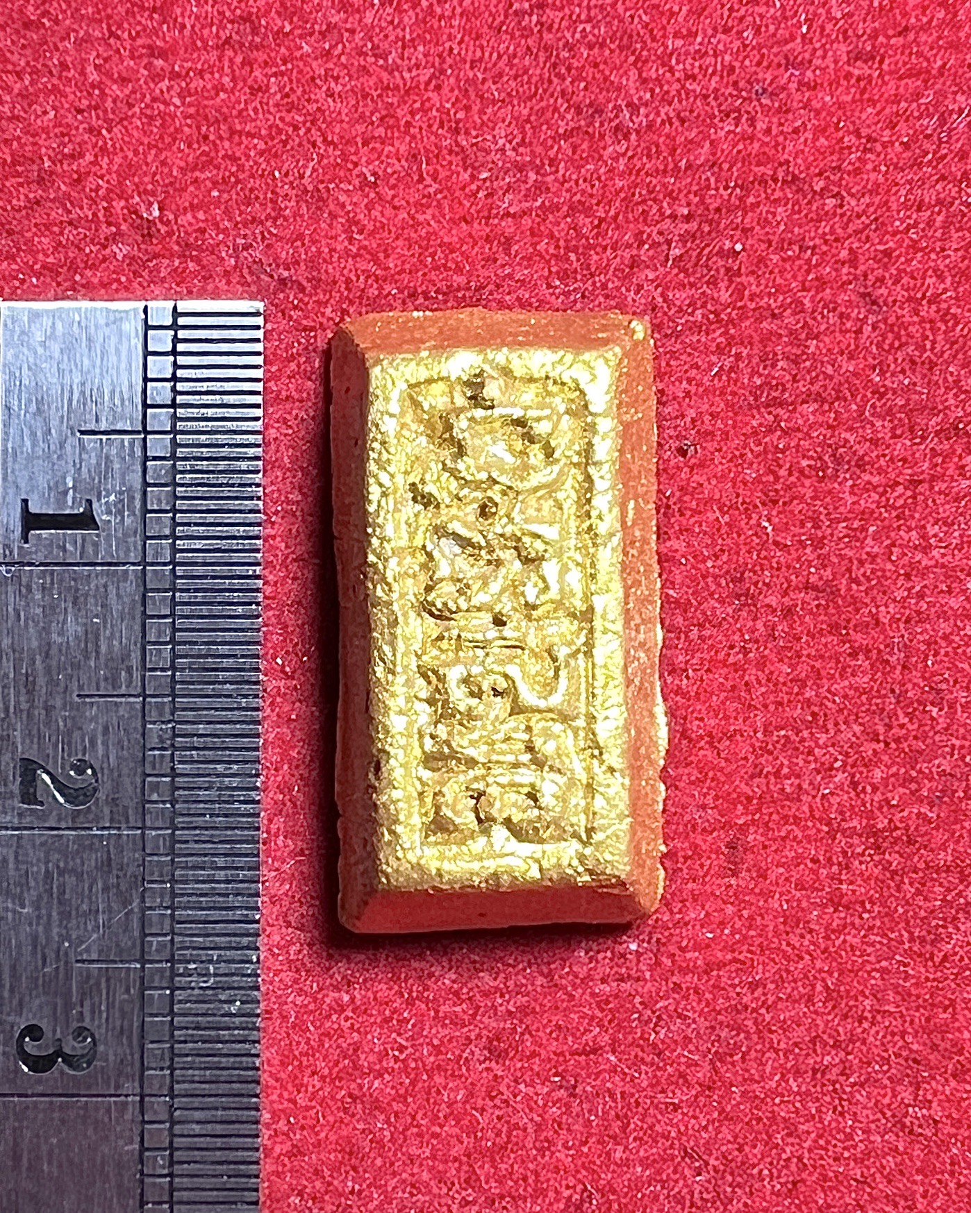 แท่งทองมหาลาภ (รุ่น:ไหว้ครู65) Great Fortune Gold Bar. (series:Wai Kru 65) SKU-03831