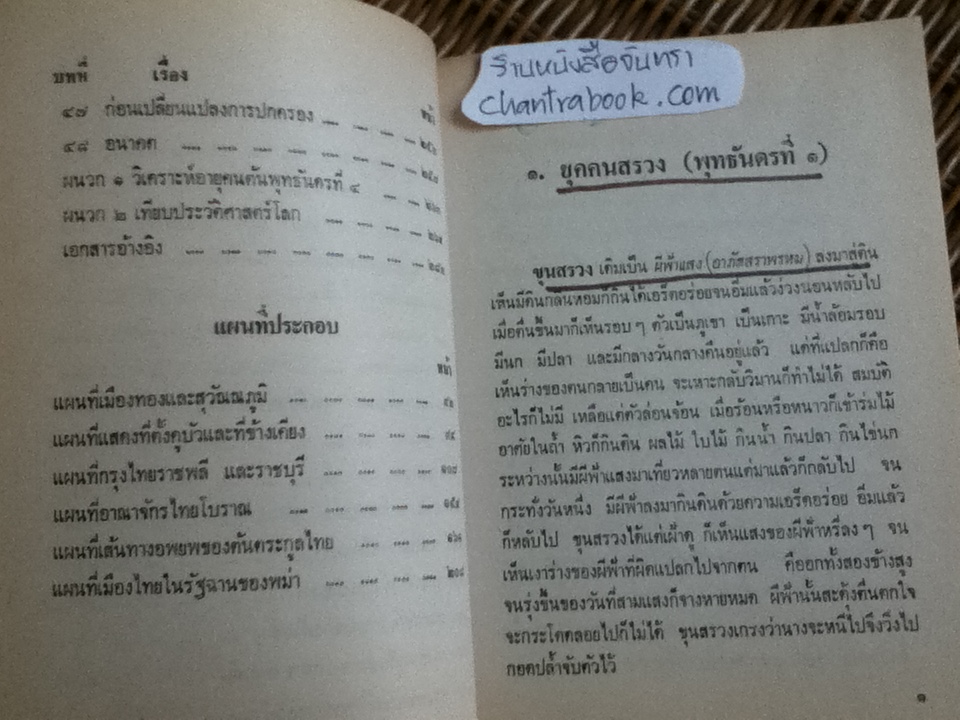 เรื่องของบ้านเรา ประวัตศาสตร์ไทย/ พงศ์ โสโน