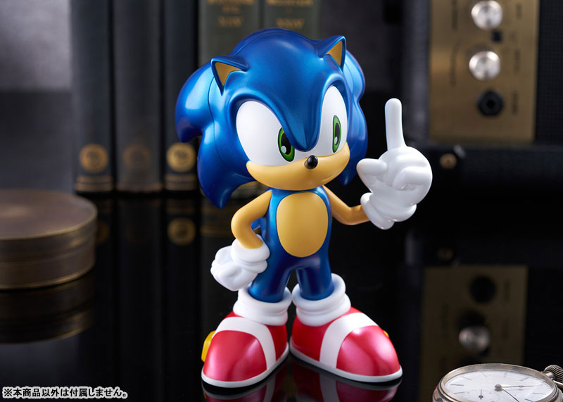 SoftB Half Sonic the Hedgehog Metallic Color Ver. Complete Figure(Pre-order)