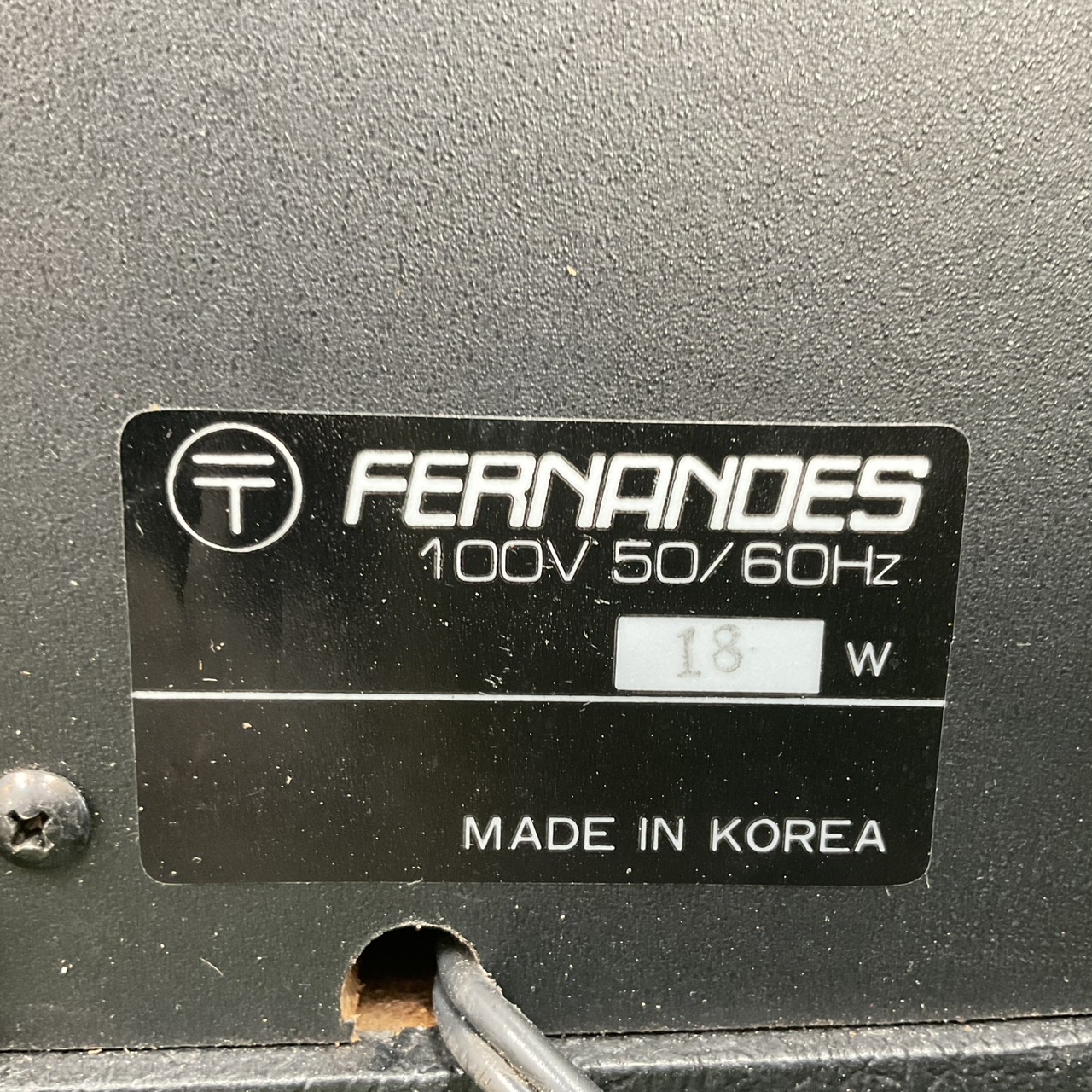 แอมป์กีต้าร์ FERNANDES : FA- สินค้าไม่พร้อมใช้งาน (ต้องซ่อม)