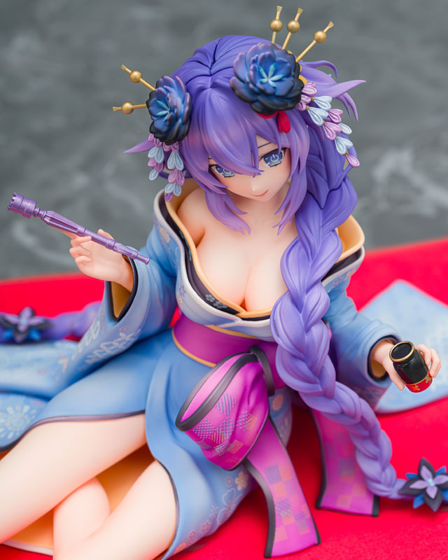 Neptunia x SENRAN KAGURA: Ninja Wars Purple Heart Kimono Ver. 1/7 Complete Figure(Pre-order)