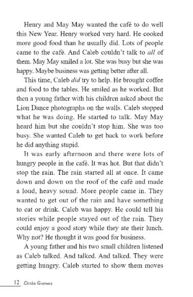 หนังสืออ่านนอกเวลาภาษาอังกฤษเรื่อง Circle Games (ระดับ 2) Circle Games (Level 2)