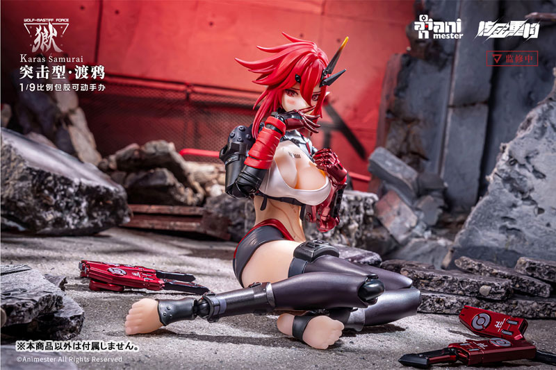 [Bonus] "WOLF-MASTIFF FORCE Karas Samurai" 1/9 Seamless Action Figure(Provisional Pre-order)