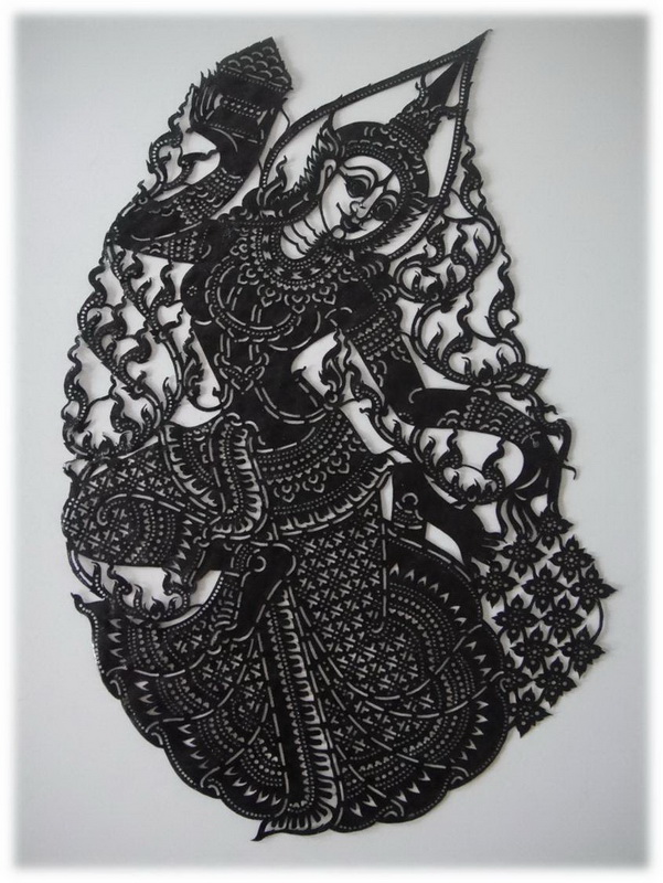รูปหนังตะลุง พร้อมกรอบ อะคริลิค (Acrylic) - From Thailand With Love 2