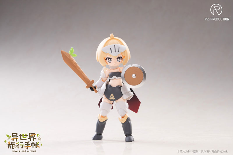 Isekai Ryoko no Techo 01 New Warrior Lennie Brown Plastic Kit(Pre-order)