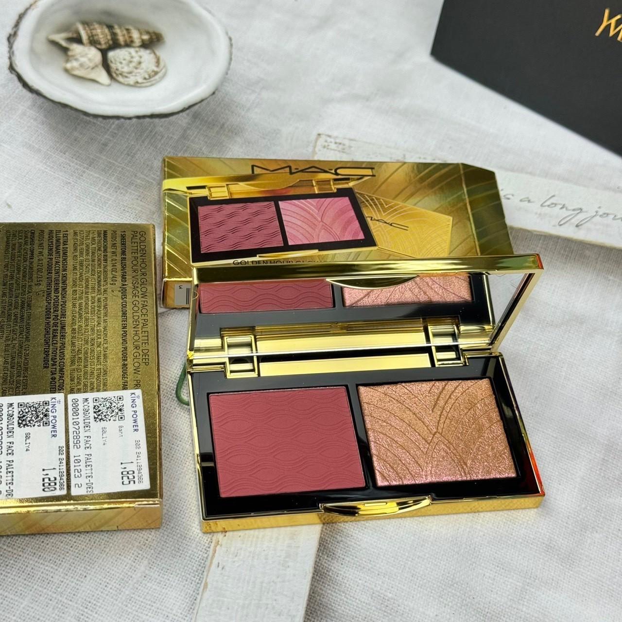 Mac Golden Hour Glow Face Palette Limited 4 g #Deep