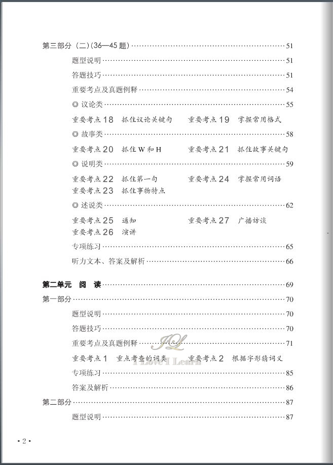 หนังสือวิเคราะห์ข้อสอบHSKระดับ4 + MP3 新HSK应试全解析 四级（含1MP3）New HSK Analysis（Level 4）(Including 1 MP3)