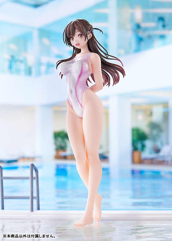 Rent-A-Girlfriend Chizuru Mizuhara Pink Line Competition Swimsuit Ver. 1/7 Complete Figure(Pre-order)