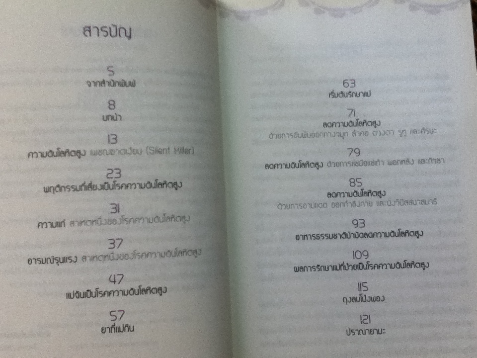 รักษาความดันโลหิตสูงแนวธรรมชาติบำบัด/ นิดดา หงษ์วิวัฒน์