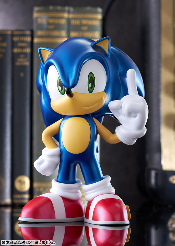 SoftB Half Sonic the Hedgehog Metallic Color Ver. Complete Figure(Pre-order)