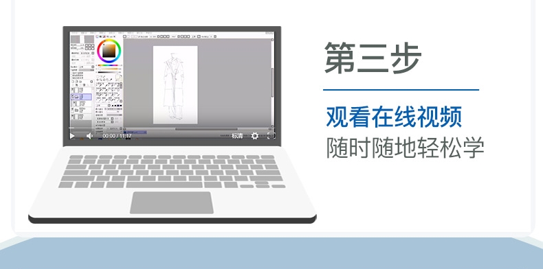 (Pre-order) หนังสือสอนสเก็ตช์ภาพแฟชั่น ลงสีด้วย Copic