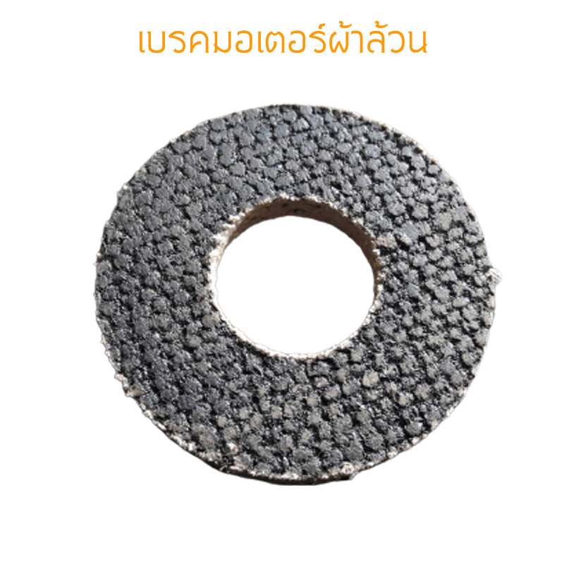 เบรคมอเตอร์ แบบผ้าล้วนไร้โครง รูในสี่เหลี่ยมและหกเหลี่ยมและแบบอื่นๆ