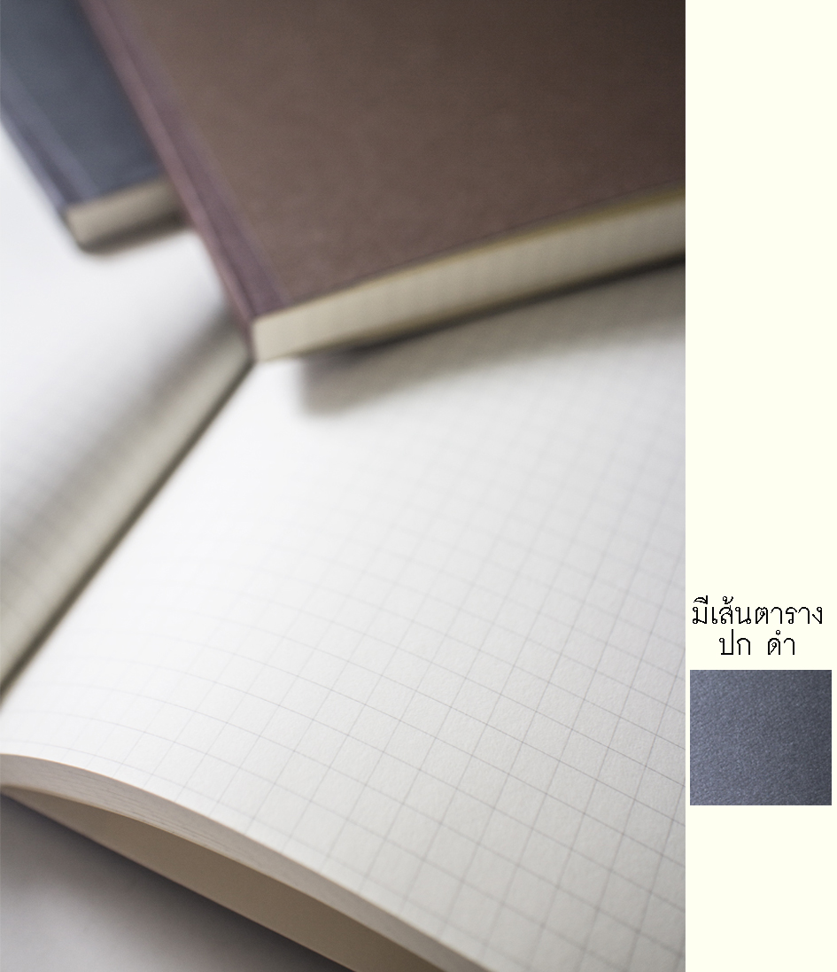 สมุดโน๊ตมุมมน ปกแข็ง ขนาด A5 สมุดสเก็ตซ์