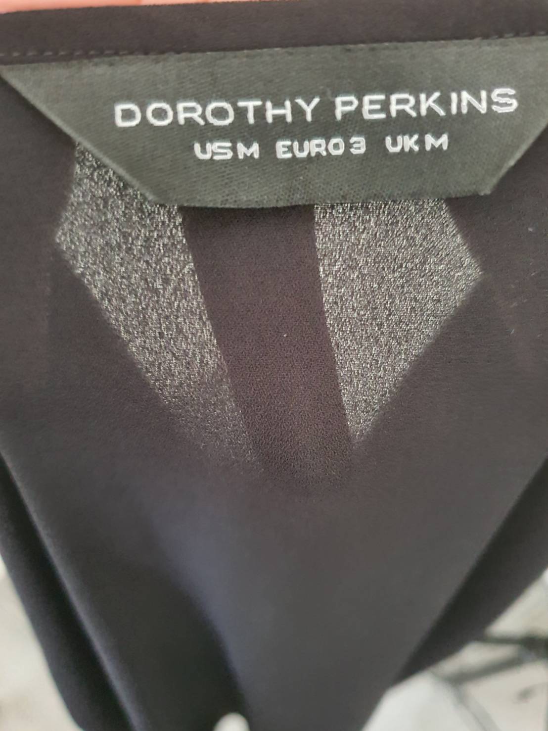 FF06139 เสื้อคลุม แฟชั่น สีดำ มือสอง แบรนด์ DOROTHY PERKINS อก FREE-42 นิ้ว