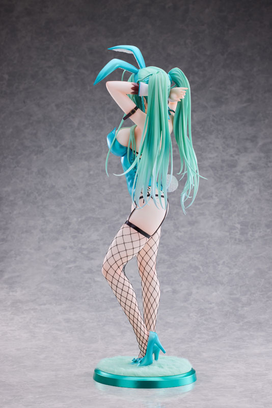 [Bonus] Green Twin Tail Bunny-chan Fishnet Tights Ver. 1/4 Complete Figure(Pre-order)