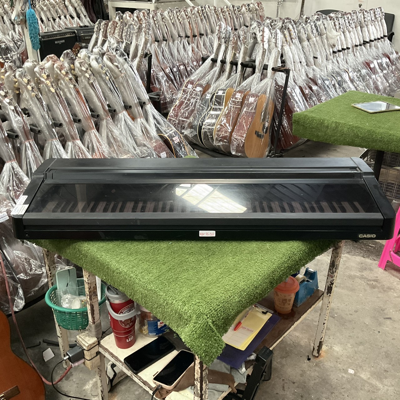 เปียโน CASIO : CPS-740 สินค้าไม่พร้อมใช้งาน (ต้องซ่อม)