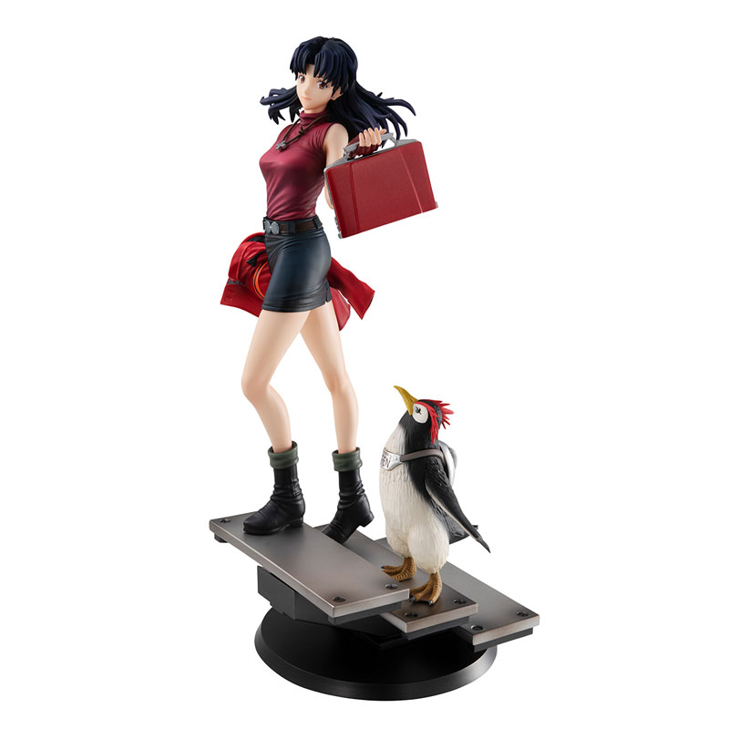 [Exclusive Sale] GALS Series Rebuild of Evangelion Misato Katsuragi & Penpen Complete Figure(Pre-order)
