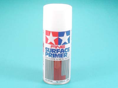 สีสเปรย์รองพื้นโมเดลทามิย่า TA87044 Surface Primer L White 180ml Spray สีขาว