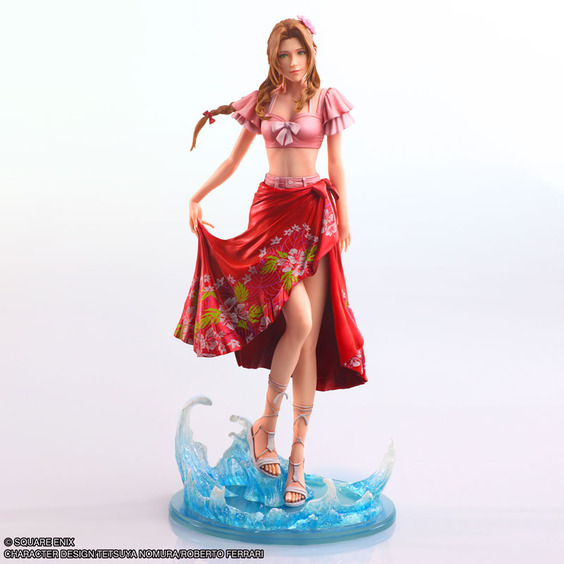 Final Fantasy VII Rebirth STATIC ARTS Aerith Gainsborough -Swimsuit Ver.-(Pre-order)