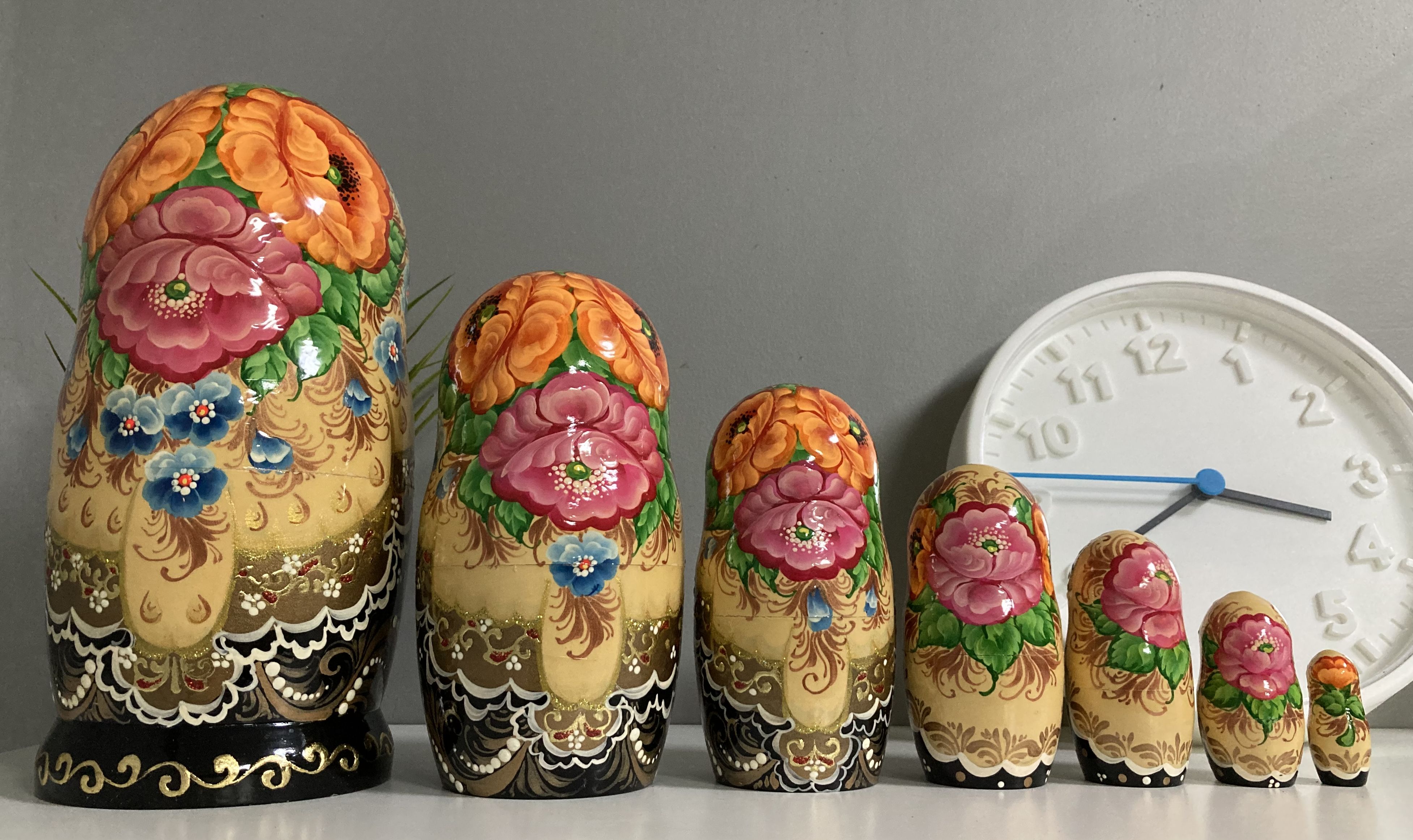 ตุ๊กตาแม่ลูกดก (Matryoshka) - Premium Doll From Russia With Love "Москва́"