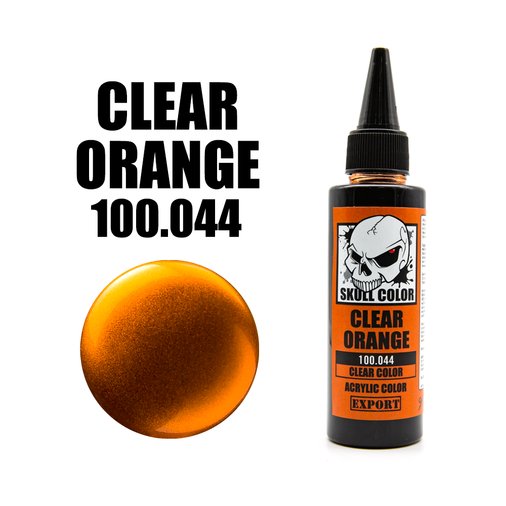 สี Skull Color Clear SK100.044 Clear Orange 60ml