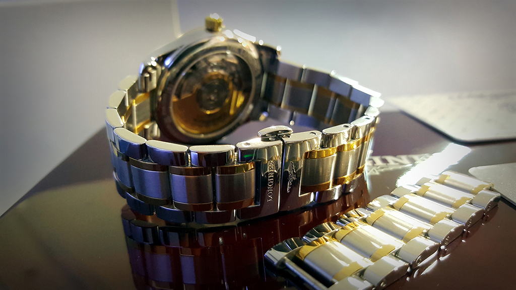 ขายนาฬิกาข้อมือ Longines Master Collection automatic ทองคำ18k เพชรแท้12เม็ด 0.055กะรัต สภาพสวย อุปกรณ์ กล่อง ครบ ศูนย์ไทย