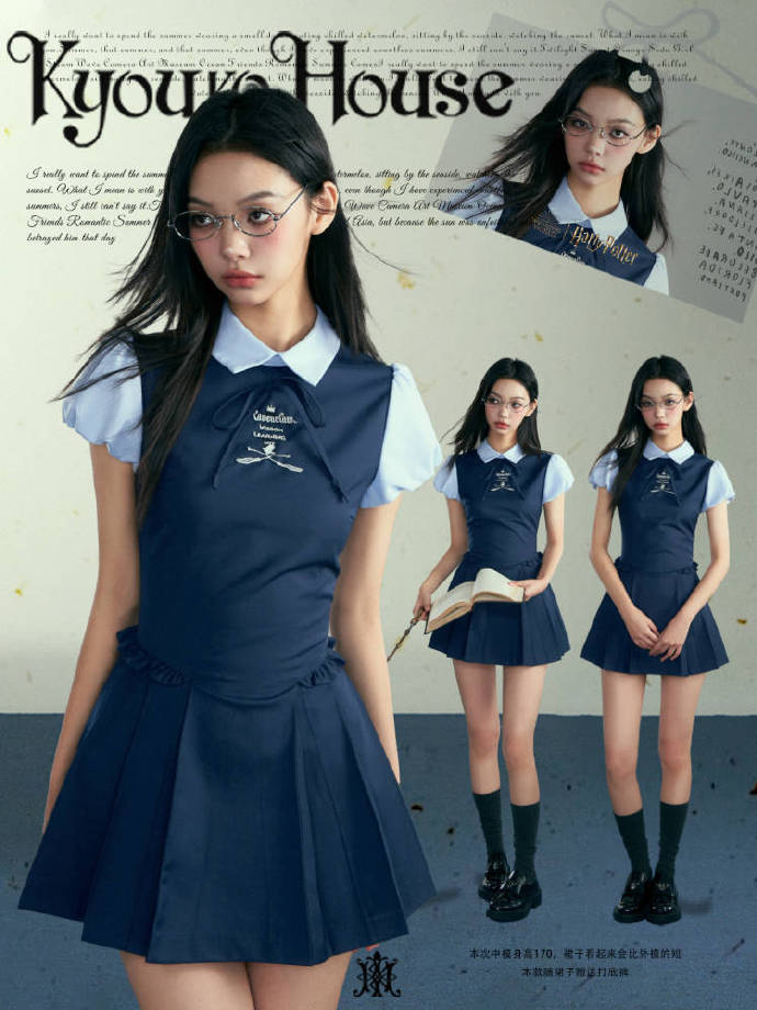 [Pre-Order] Kyouko x Harry Potter ชุดเดรส แขนตุ๊กตา S/2024