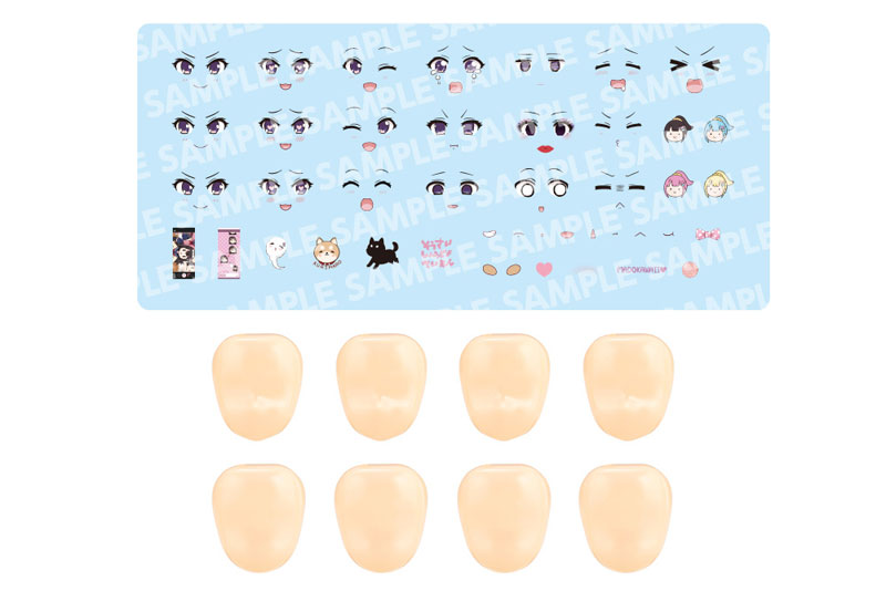 Sousai Shoujo Teien CUSTOMIZED FACE & DECAL SET Vol.7 [DESIGNED BY RAGUHONOERIKA FOR MADOKA YUKI B](Pre-order)