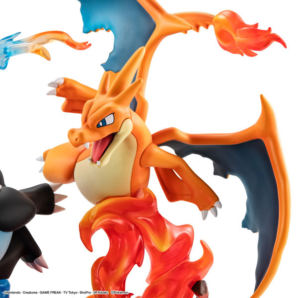 G.E.M. EX Series Pokemon Mega Charizard X & Mega Charizard Y Complete Figure(Pre-order)