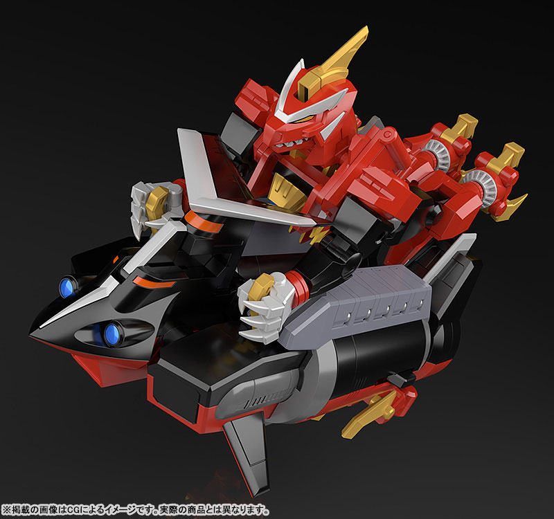 THE GATTAI GRIDMAN UNIVERSE Gattai Ryujin DX Dynazenon Pre-painted Combinable Figure(Pre-order)