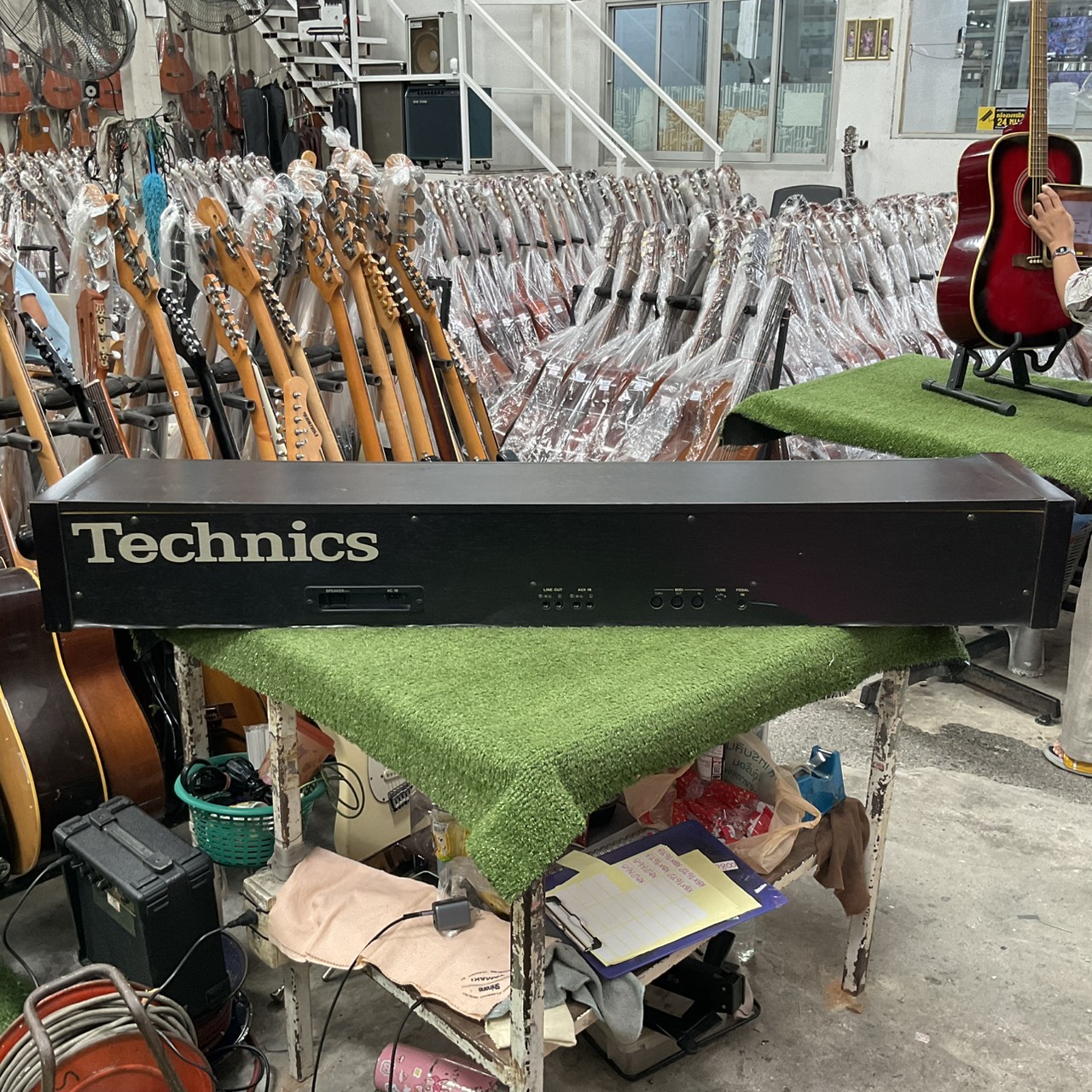 เปียโน Technics : SX-PX55 สินค้าไม่พร้อมใช้งาน (ต้องซ่อม)